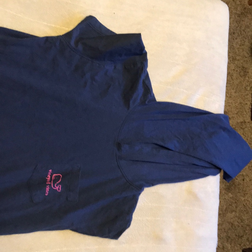 Vineyard vines navy hooded dress